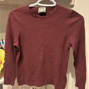 Acne Studios 100% Merino Wool Sweater